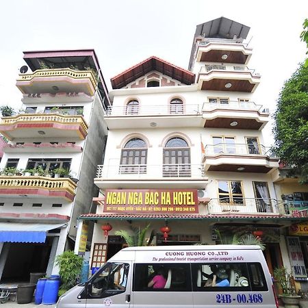 Ngan Nga Bac Ha Hotel Bagian luar foto