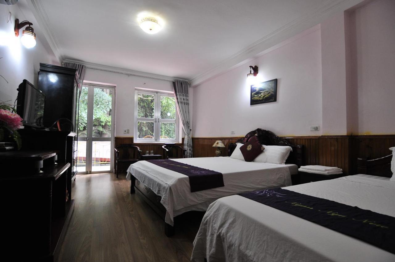 Ngan Nga Bac Ha Hotel Bagian luar foto