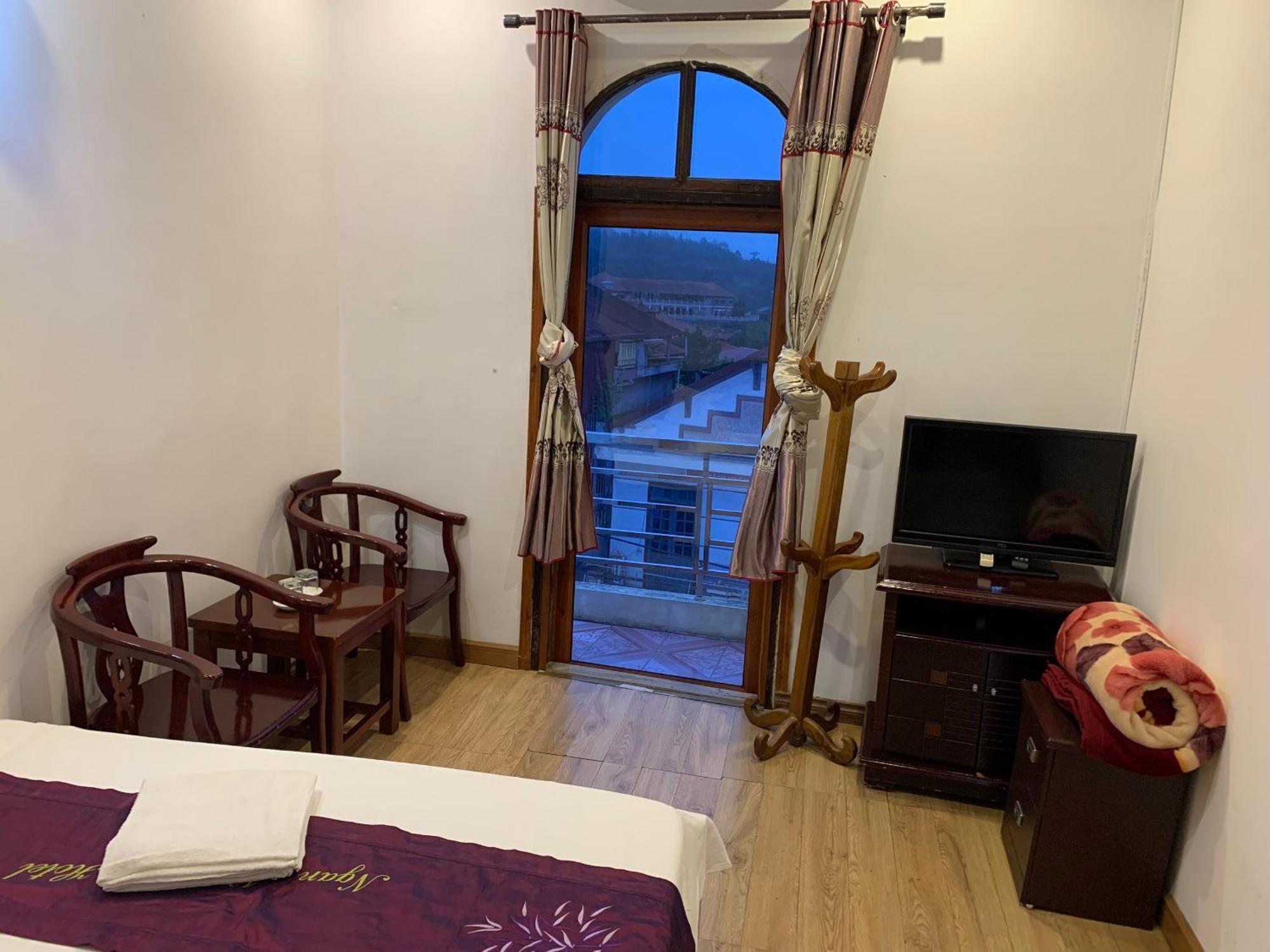 Ngan Nga Bac Ha Hotel Bagian luar foto