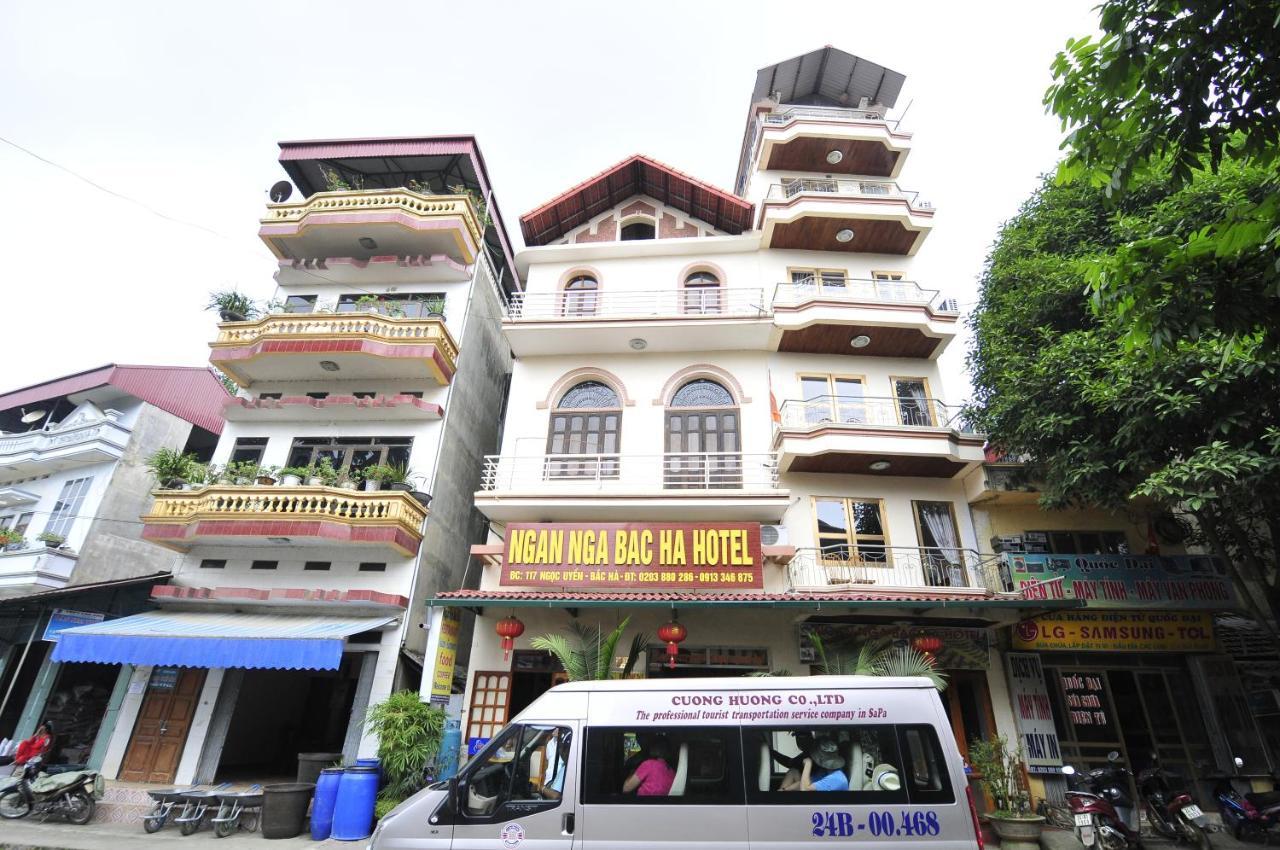 Ngan Nga Bac Ha Hotel Bagian luar foto